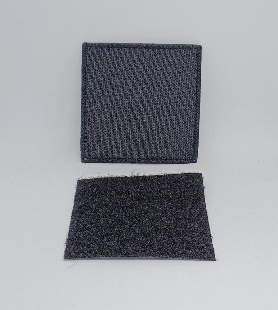 Rick Roll QR Code Funny Morale Meme Embroidered Hook & Loop Patch