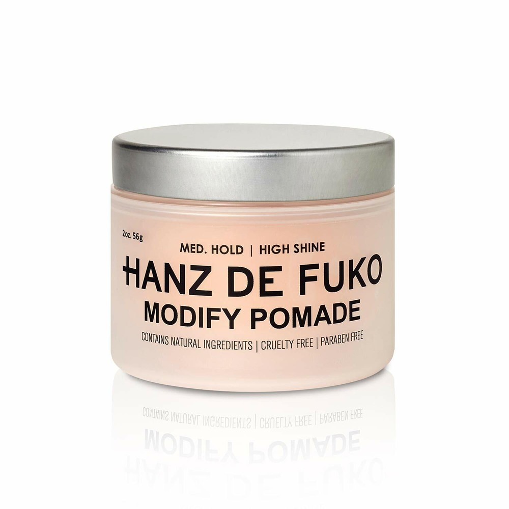 Hanz de Fuko Modify Pomade Medium Hold High Shine 2 oz