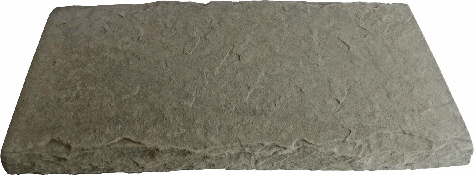 Stone Master Molds Rubber Molds for Concrete, Slate Wall Cap Mold, 24"L x 12"W