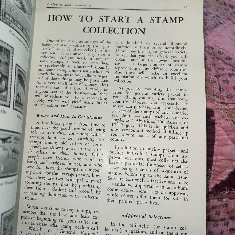 Stories From Postage Stamps 1947 Greek Myths Post Club Member Booklet Harris