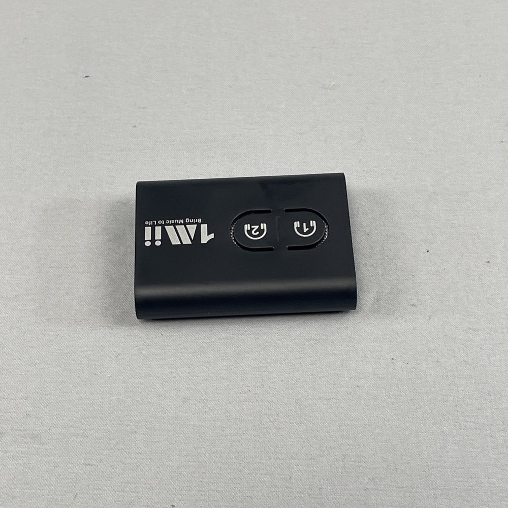 1Mii Transmitter Receiver Bluetooth 5.3 ML300 B0305 Black - New Open Box