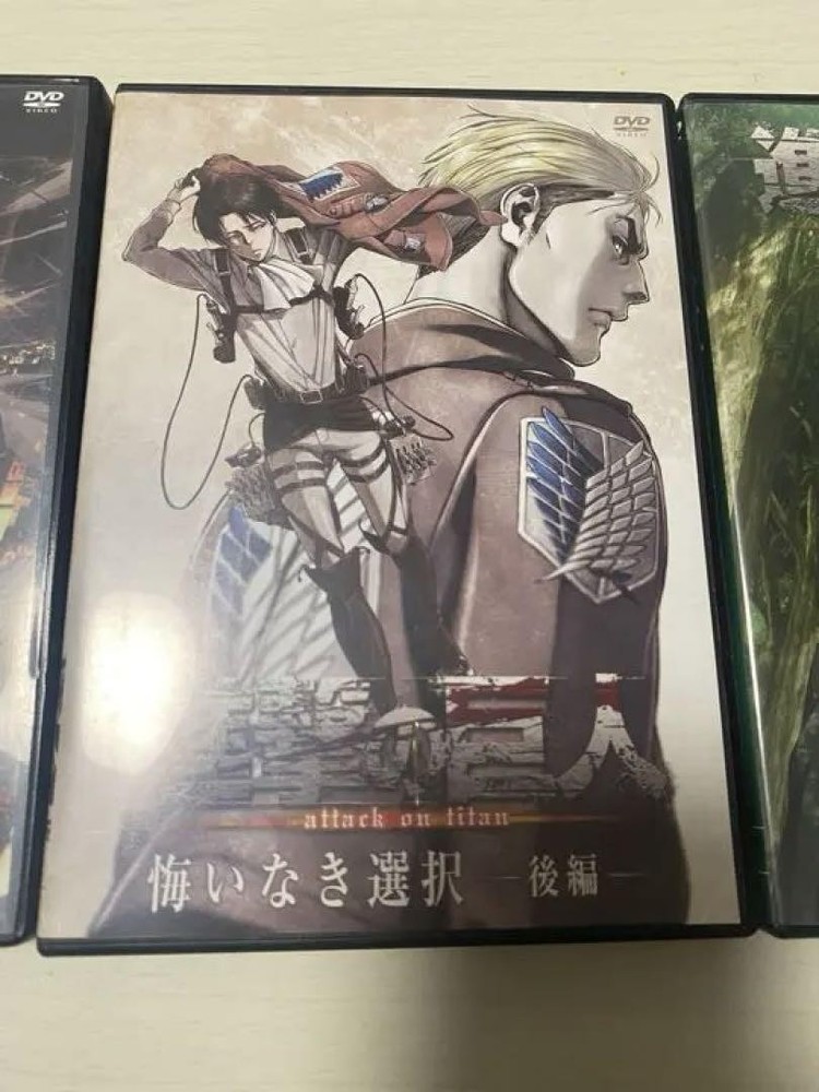 Attack on Titan Regretless Choice Ilse's Notebook DVD