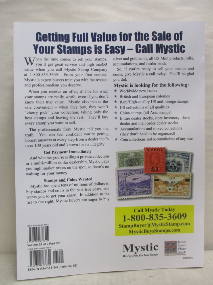 2025 Scott Standard Postage Stamp Catalog Volume 5 A/B Worldwide Countries N-Sam