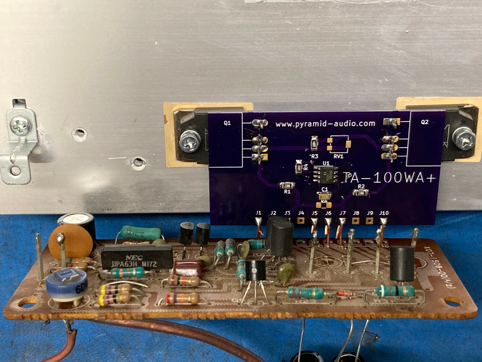 TA-100WA+ — Super Replacement for the Kenwood KA-9100, KA-9150, KA7700d