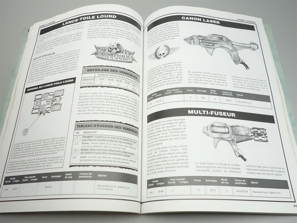 Warhammer 40K: Wargear Codex (oop 2nd Ed FRENCH VERSION)