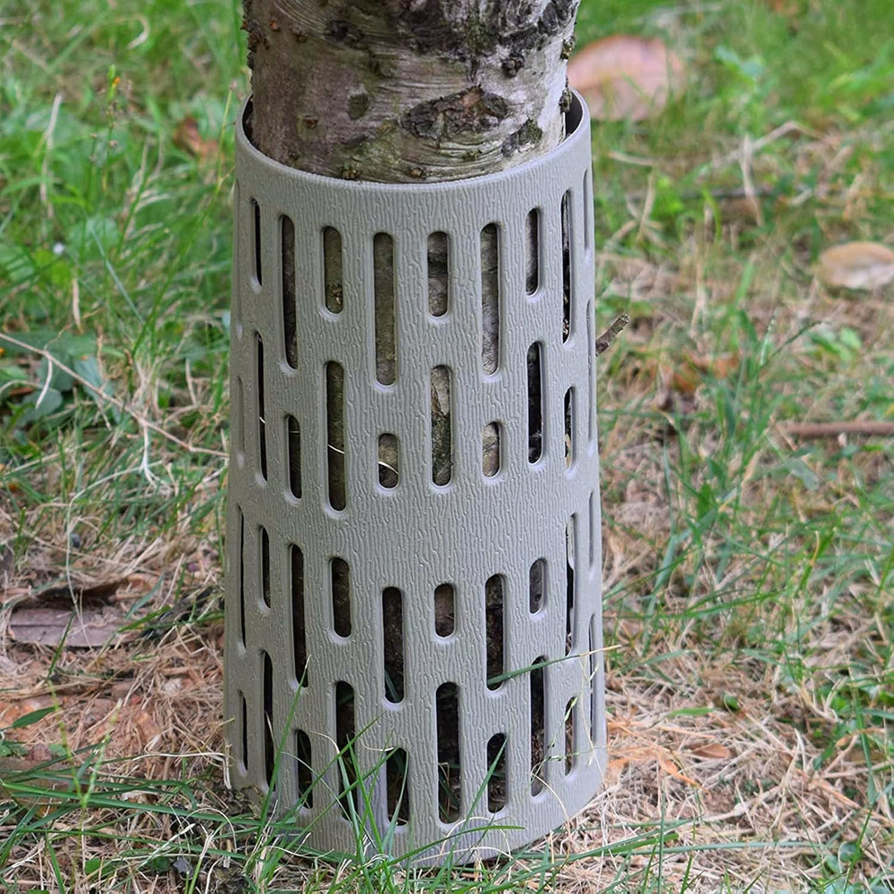 6PCS PVC Tree Trunk Protector,Resizable New Tree Protection Fence Sapling Guard