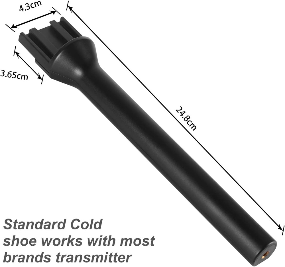 Microphone Interview Handle Interview GO Handheld Adapter with Foam for RODE Wir