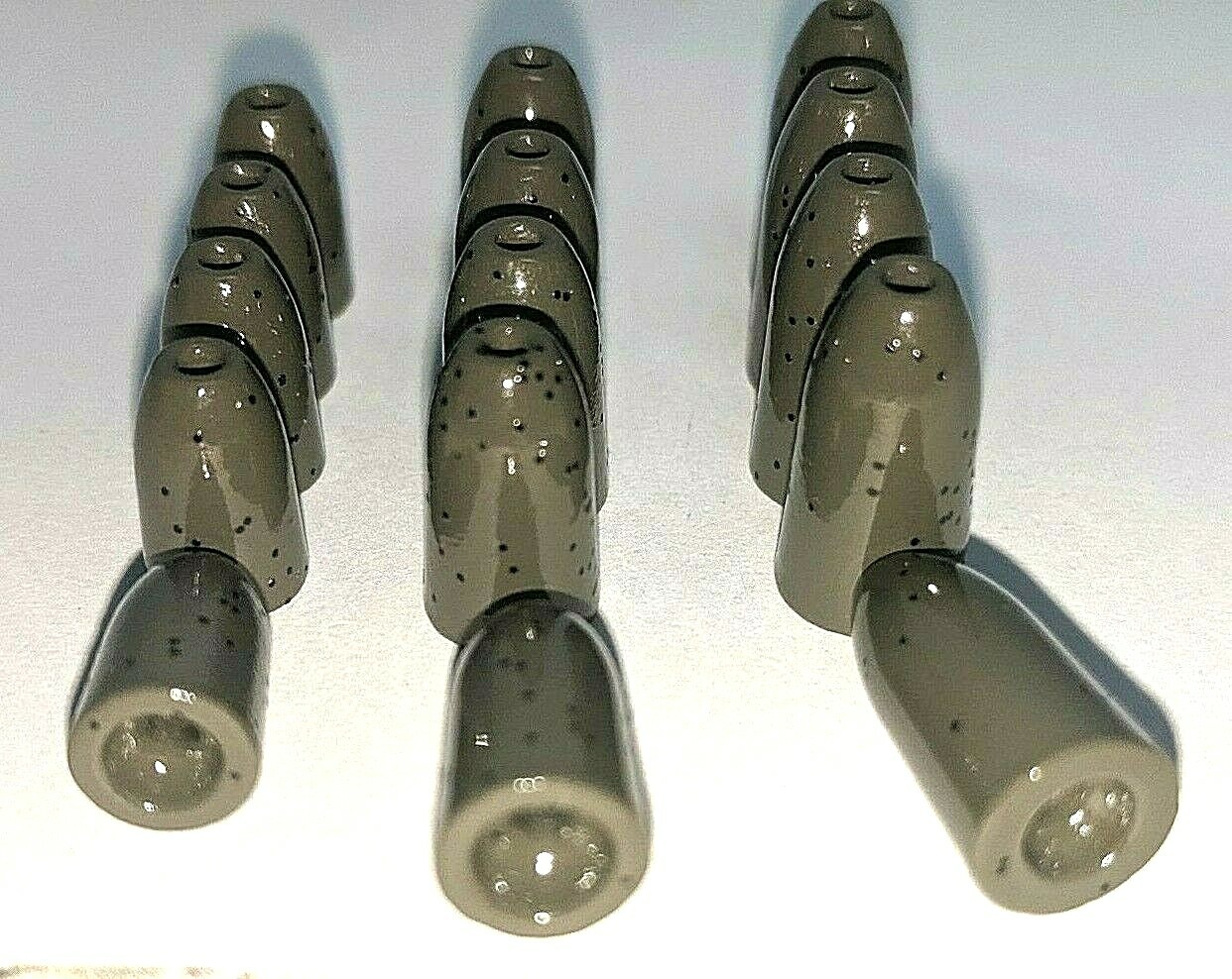 Dr Scotts Tungsten Bullet Worm Fishing Weights Hard Finish 10 Pack FAST SHIP