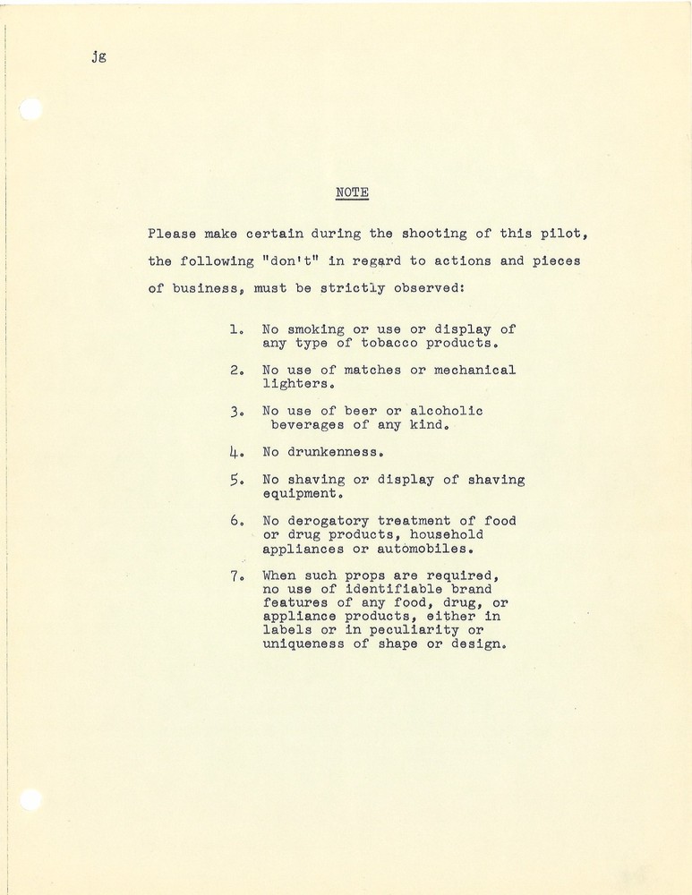 *DOUBLE INDEMNITY - DANGER IS MY BUSINESS (1957) Revised Final Draft Script