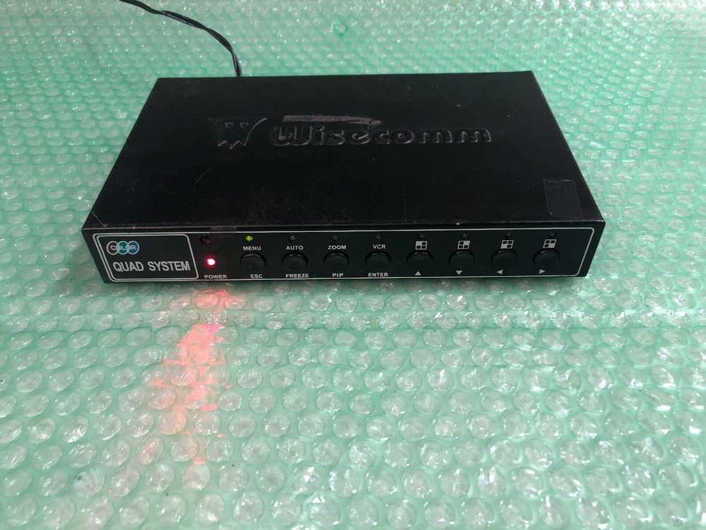 Wisecomm Color Quad System 4 Channel Camera Switching Composite