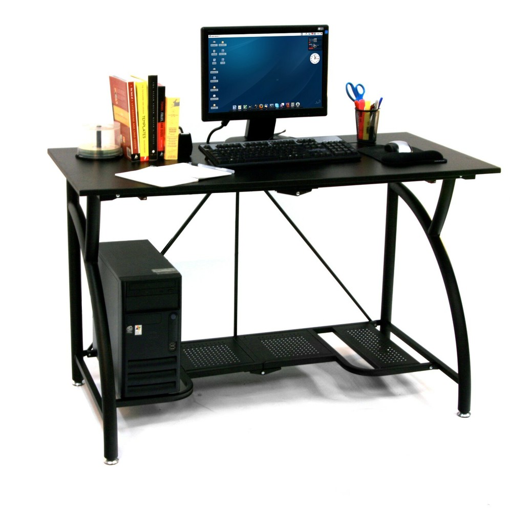 Foldable Computer Table Portable Office Desk Gaming Compact Laptop Origami Black