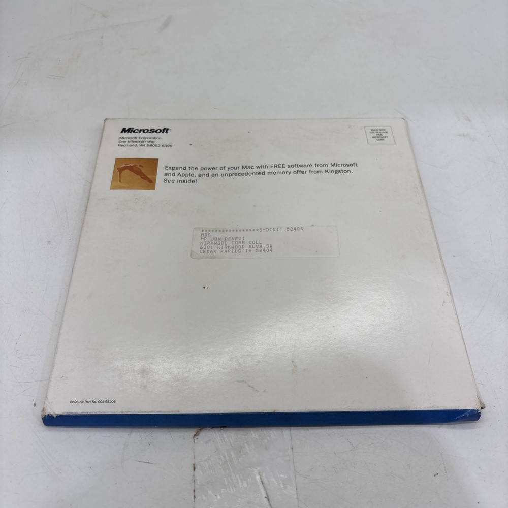 The Microsoft Empowerment Pack For The MAC CDROM