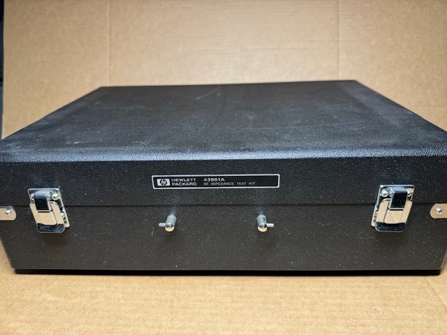 Hewlett Packard 43961A RF Impedance Test Kit With Case