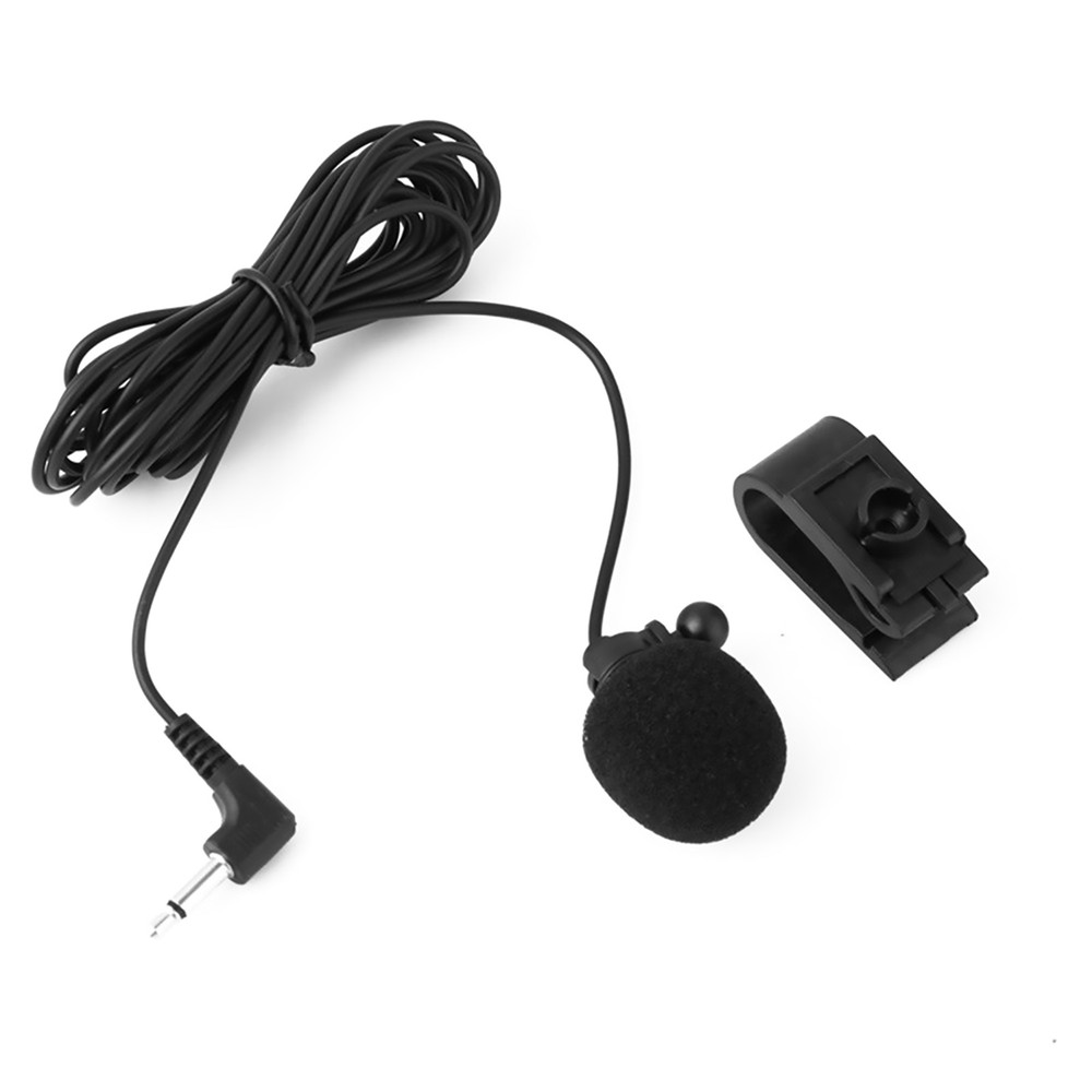 3.5mm External Microphone For Car Radio Stereo Phone Call Audio mic Clear