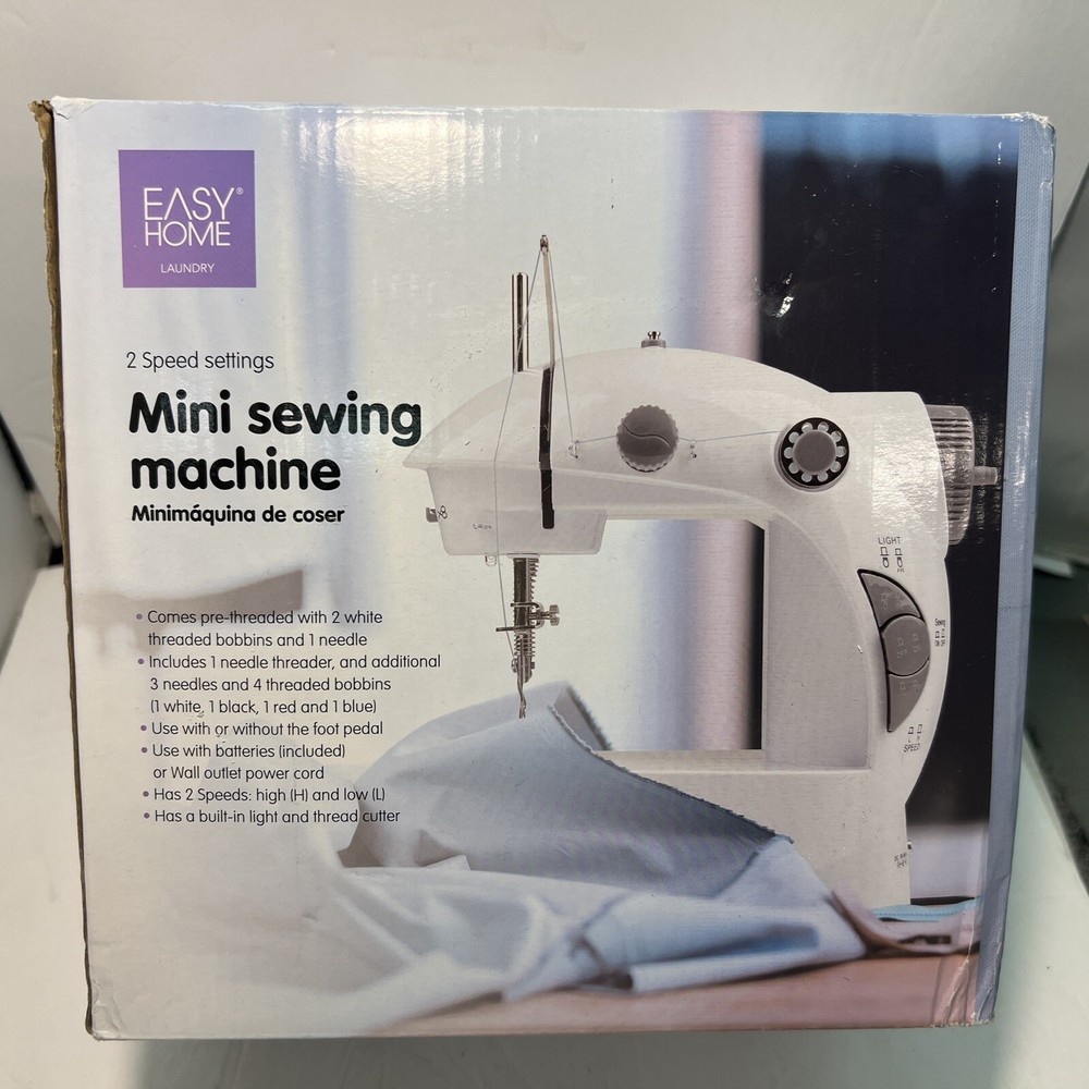 Easy Home Mini Sewing Machine New Open Box