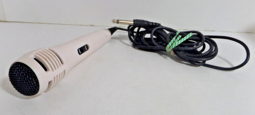 Microphone mono with switch unbranded vintage