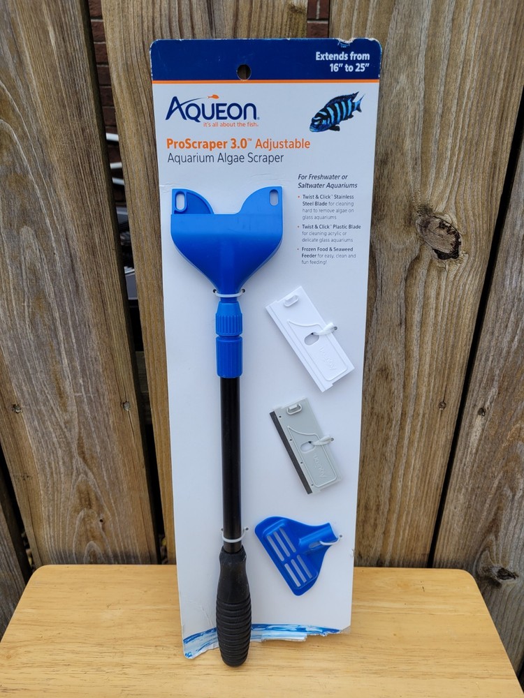 Aqueon ProScraper 3.0™ Adjustable Aquarium Algae Scraper