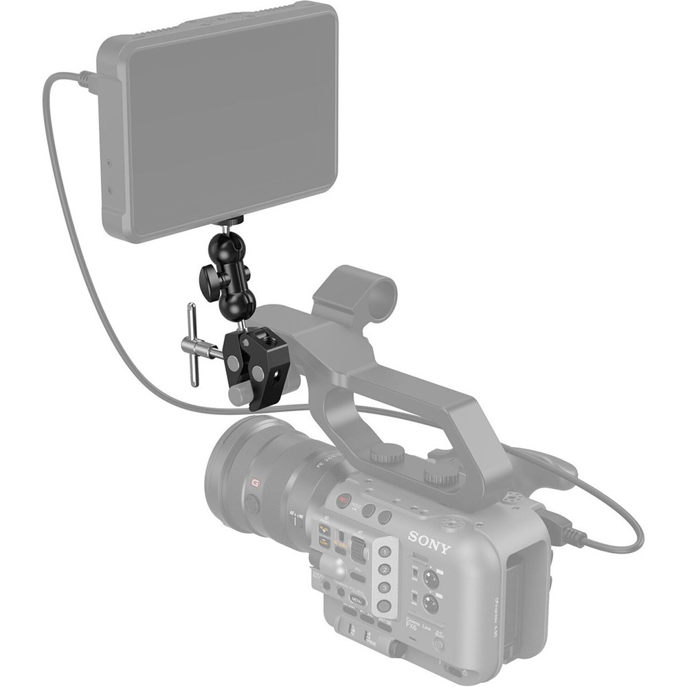 SmallRig Crab-Shaped Super Clamp with Ball Head Magic Arm