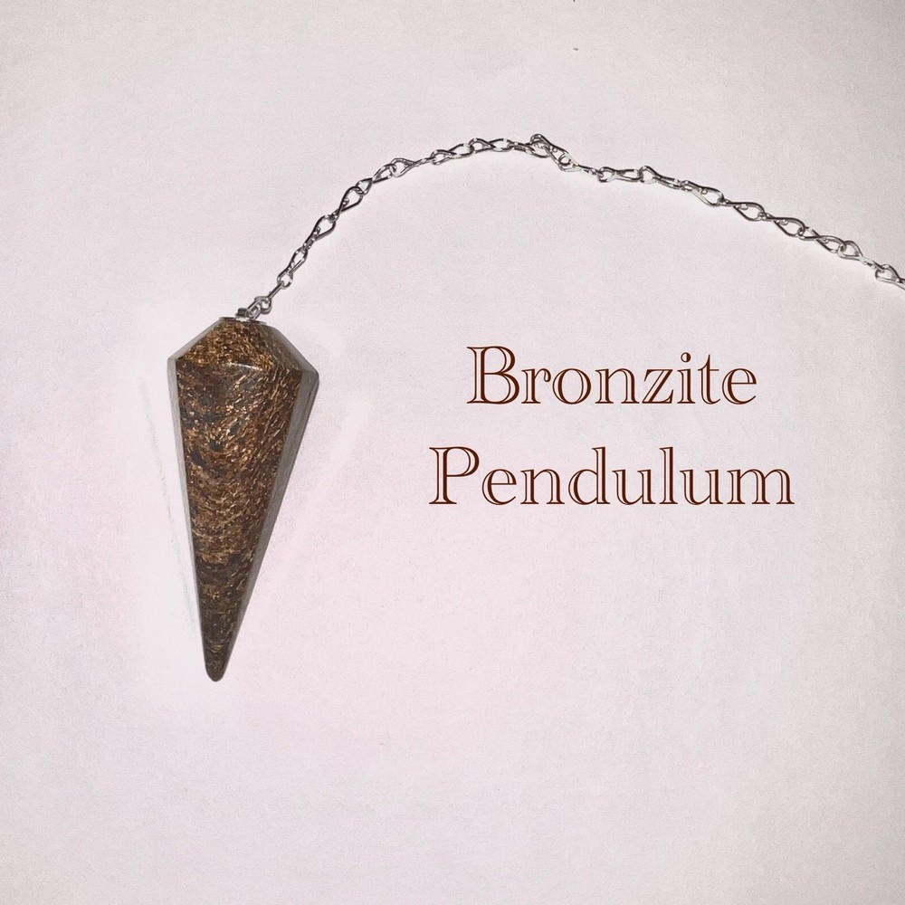Bronzite Pendulum Natural Stone