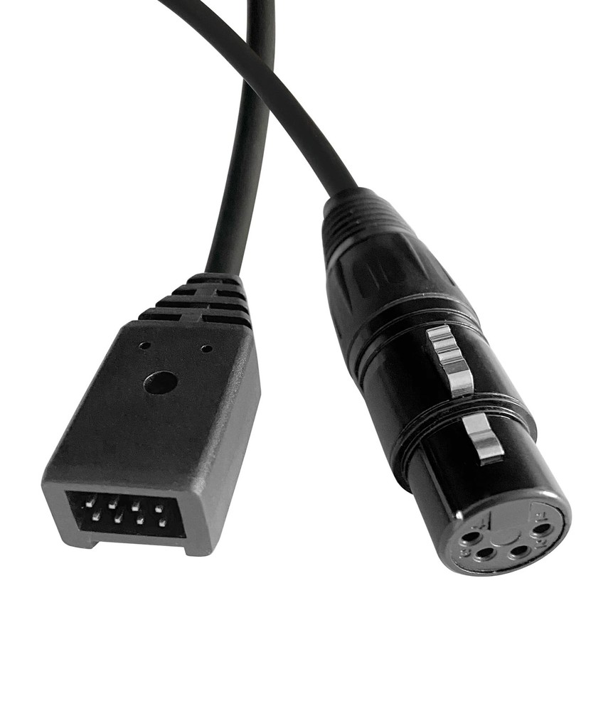 Replaceable Headset Cable for Clear-Com 110(5ft), XLR Connector Black