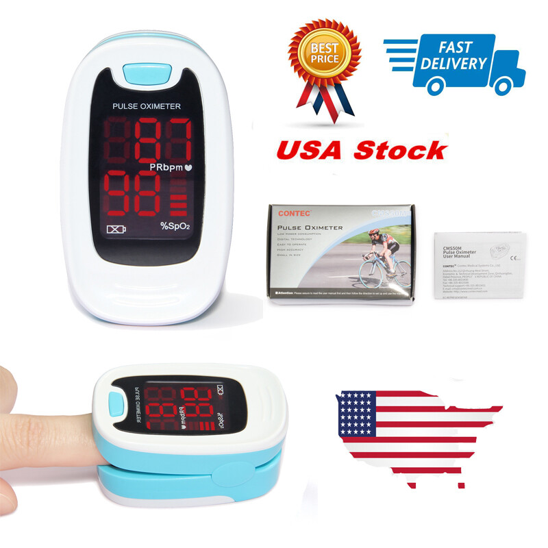 CONTEC Finger tip Pulse Ox sensor Pulse Oximetry Oxygen Saturation Pulse Rate