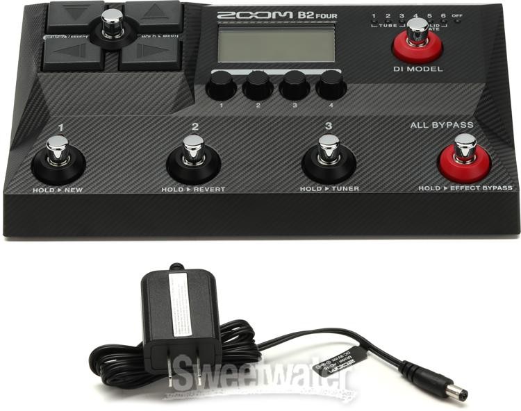 Zoom B2 Four Bass Multi-effects Processor