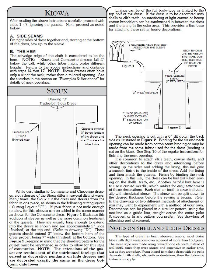 Tradecloth Dress Pattern
