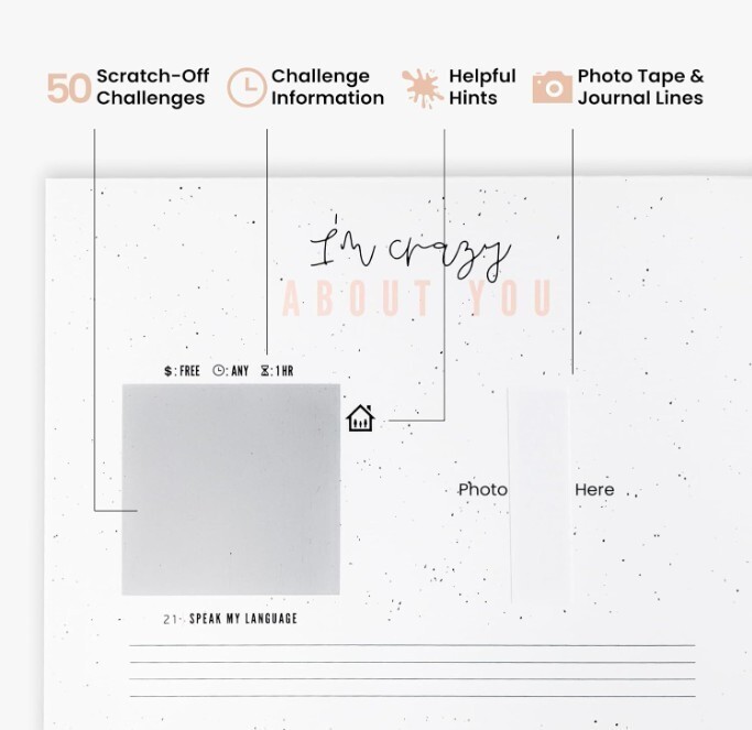 50 Scratch-Off Adventures & Date Night Ideas for Couples