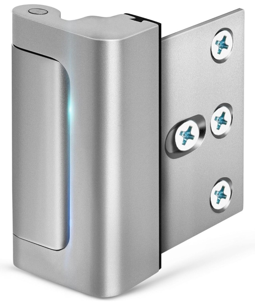 EverPlus Home Security Door Lock with 8 Screws, Childproof Silver