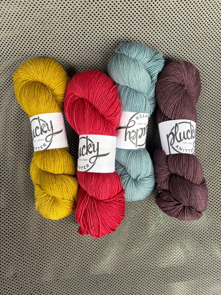 Plucky Knitter Snug Fingering- Multiple colors available