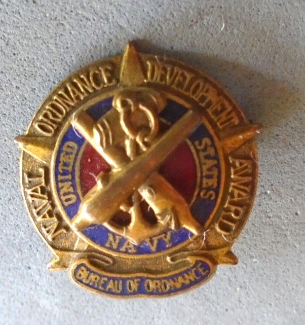 Naval Ordnance Development Award