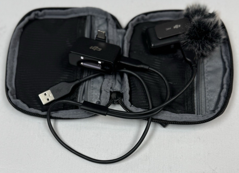DJI Mic Wireless Microphone System and Digital Audio Recorder