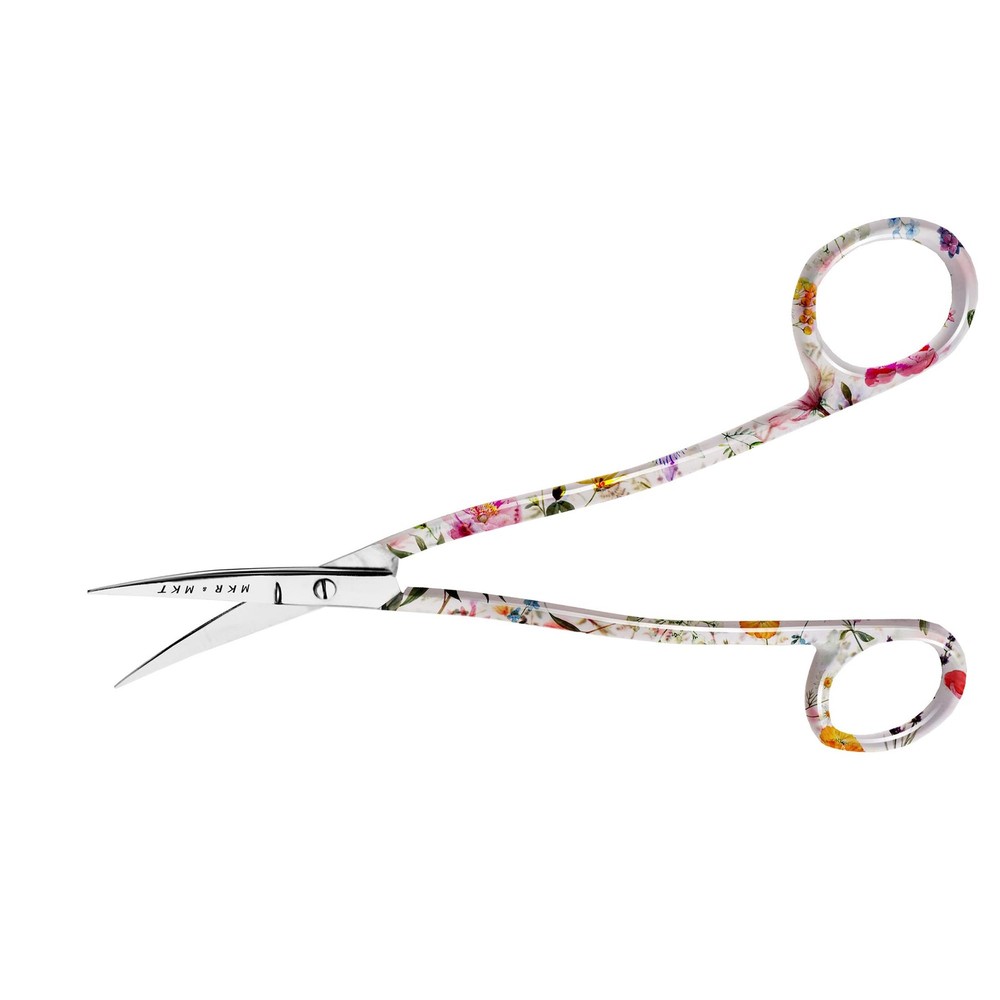 Applique Long Thin Needlepoint Blade 6.1 Inch - Double Bent Curved Offset Han...
