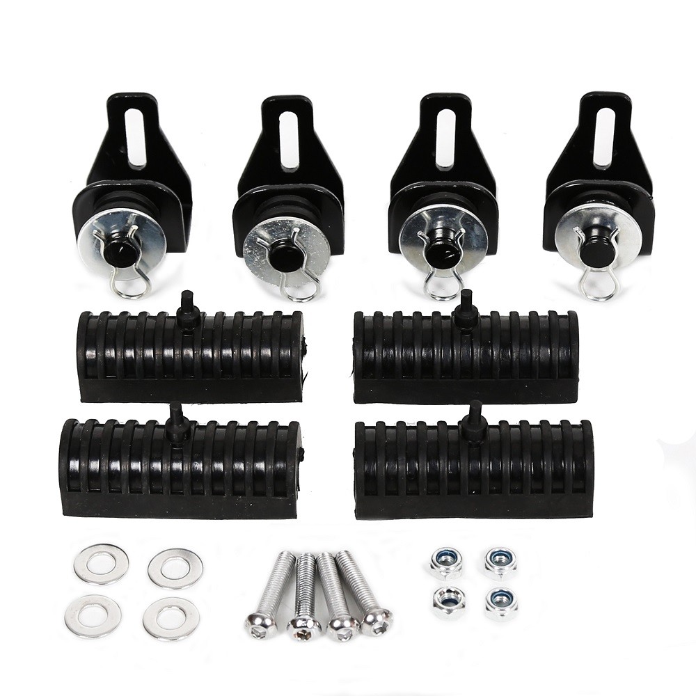 For Harley Softail w/ Hardware Hard Saddlebag Saddle bag Conversion Brackets