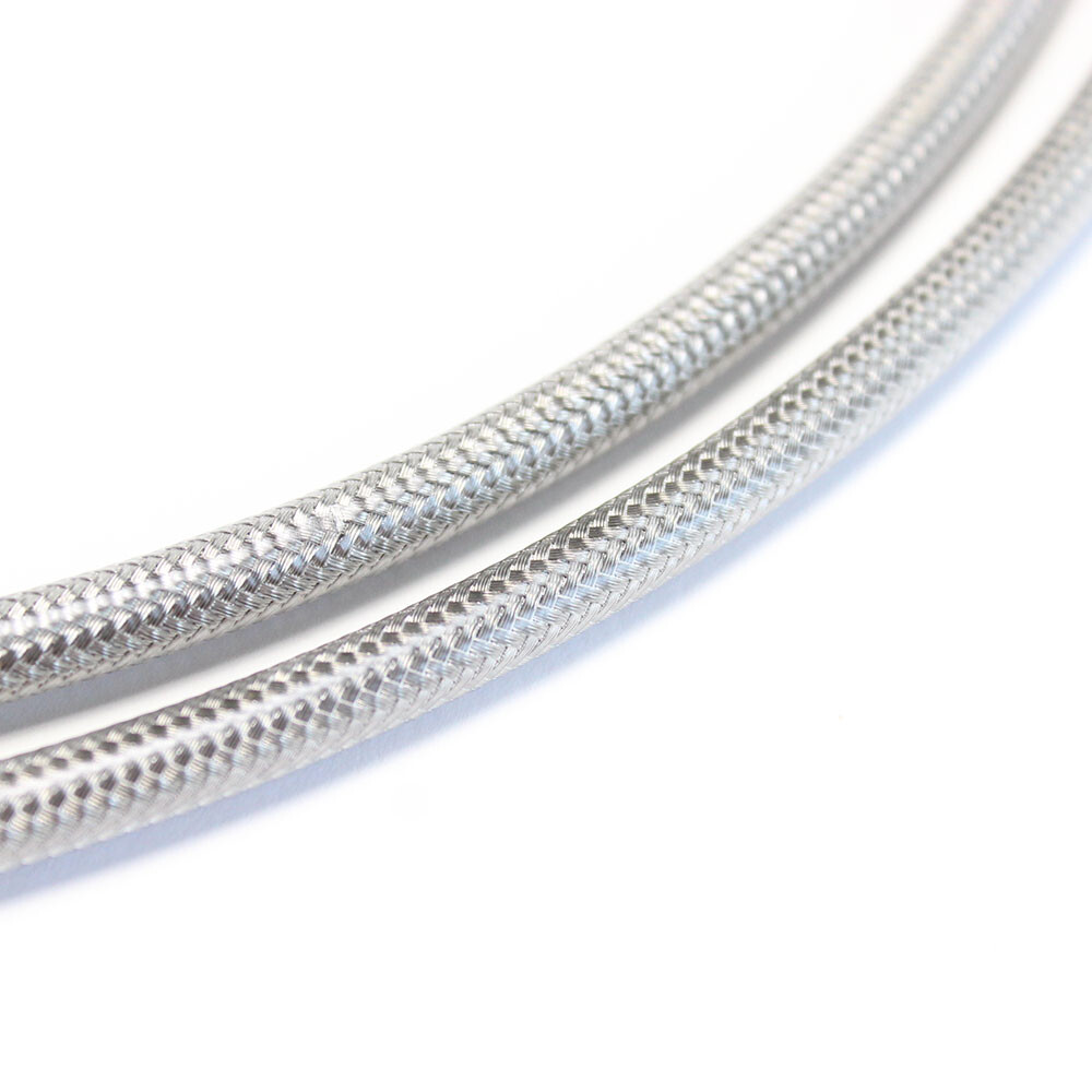 130cm 51.0" Chrome Throttle and Idle Cables for Harley Touring FLHX FLTRX