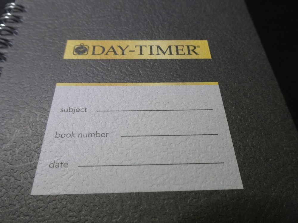 Day-Timer Pocket Notes, Refill# 98180, Index Pg, Subject per Pg 3-1/2" x 6-1/2"