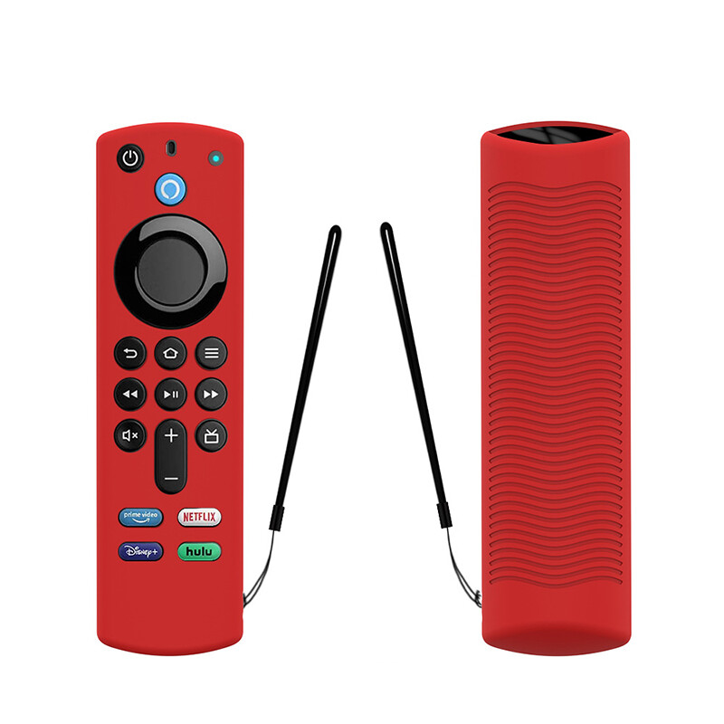 For Amazon ALEXA Voice Remote 3rd Remote Control Cover Control Case Anti-slip^ ~