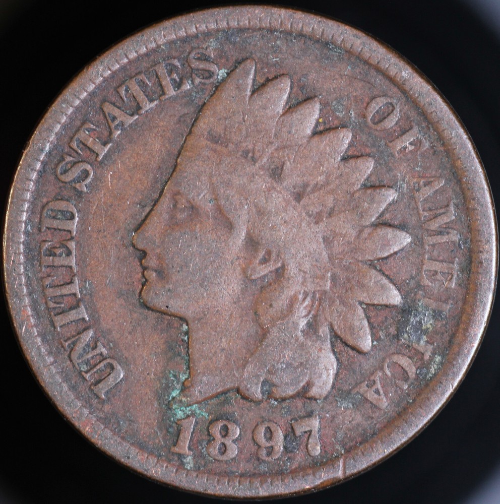 1897 Indian Cent VG #B