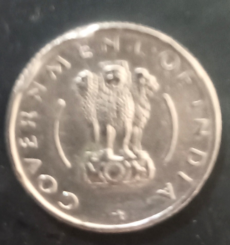 India Republic 1955-C Quarter Rupee