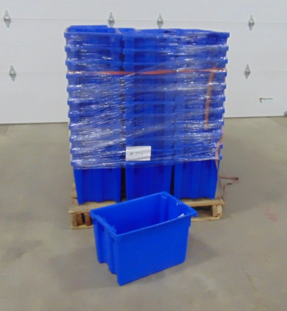 Nest and Stack Bin - 19-3/4" x 12-3/4" x 12-1/4"  - Storage, Organize, Container
