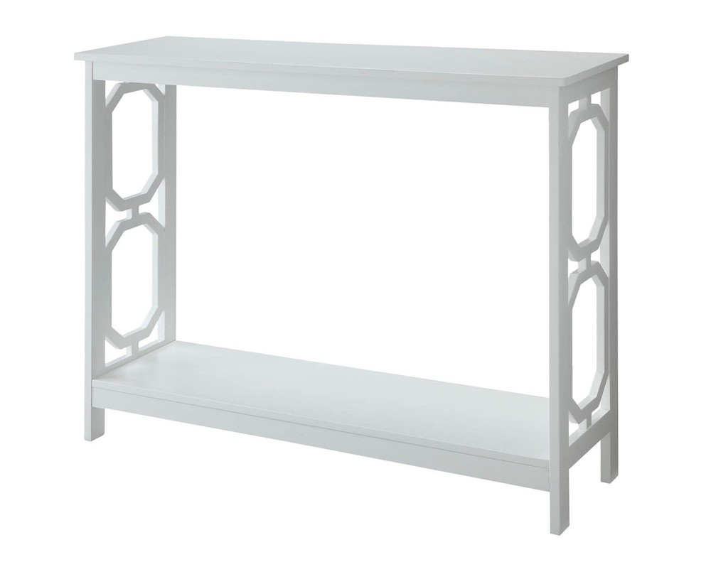 Pemberly Row Console Table in White