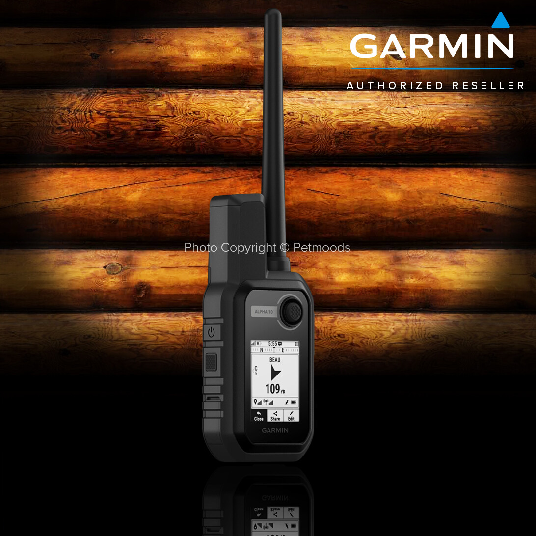 Garmin Alpha 10 Bundle TT15X Dog Device GPS Collar Tracking and Training