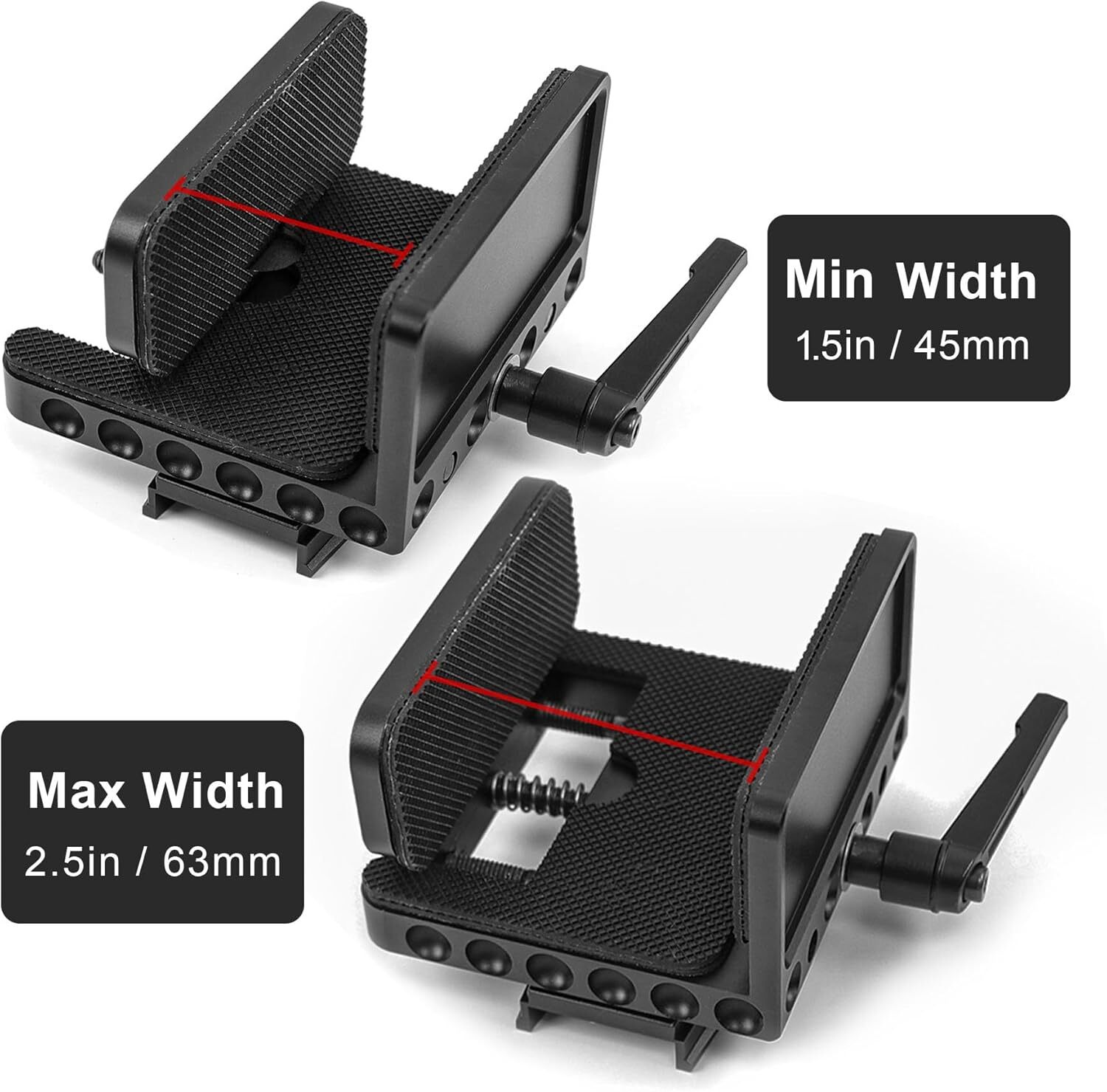 HUNTPAL Gun Rifle Clamp Shooting Tripod Rest with Arca-Swiss Switcheroo