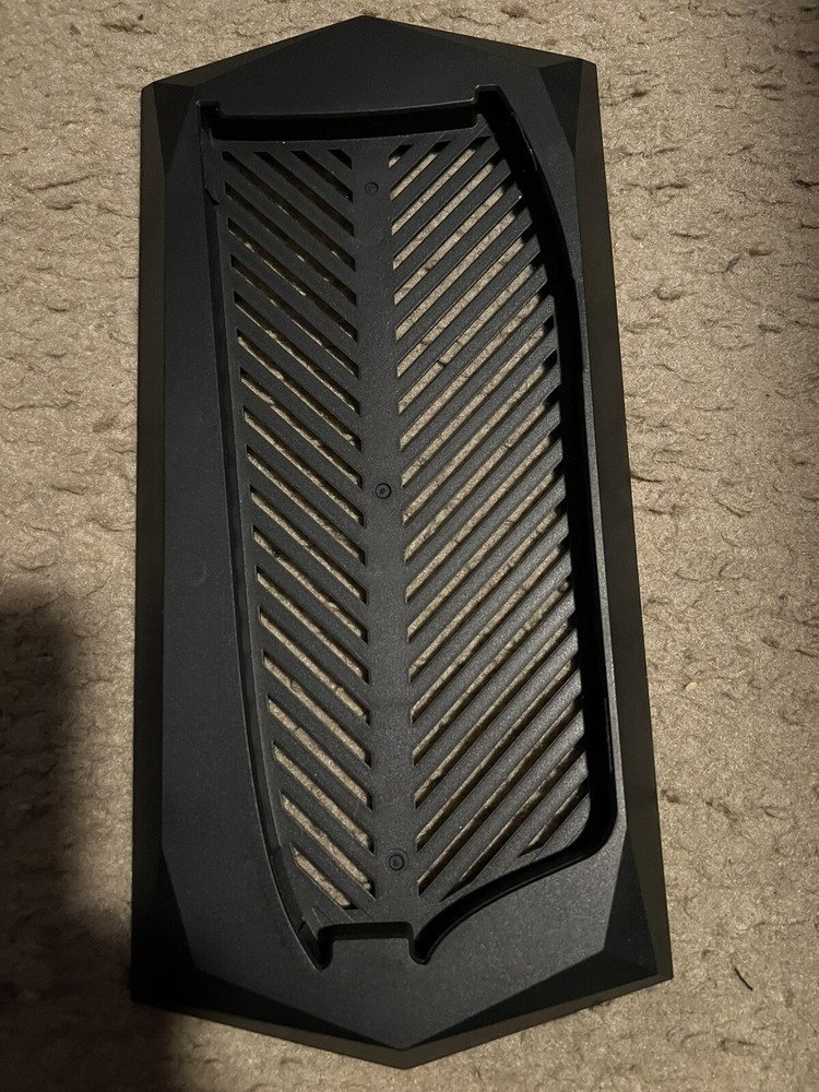 Red Pink PS5 Slim Vertical Stand & A Black Cooling Bracket