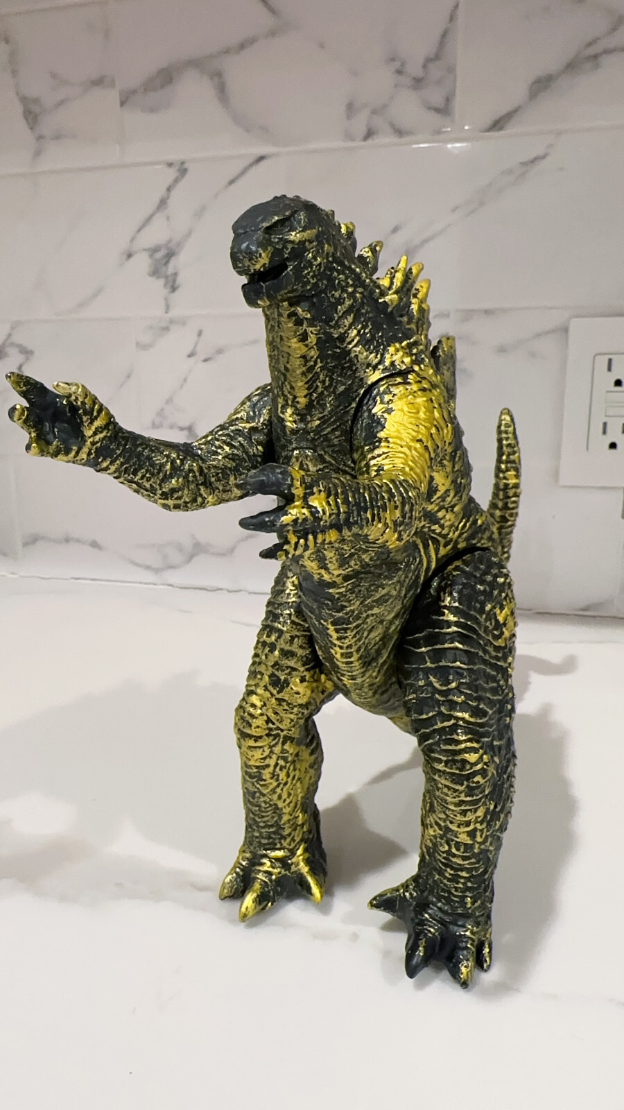 9" Bronze Gold Godzilla King of the Monster Action Figure Toy Bulk