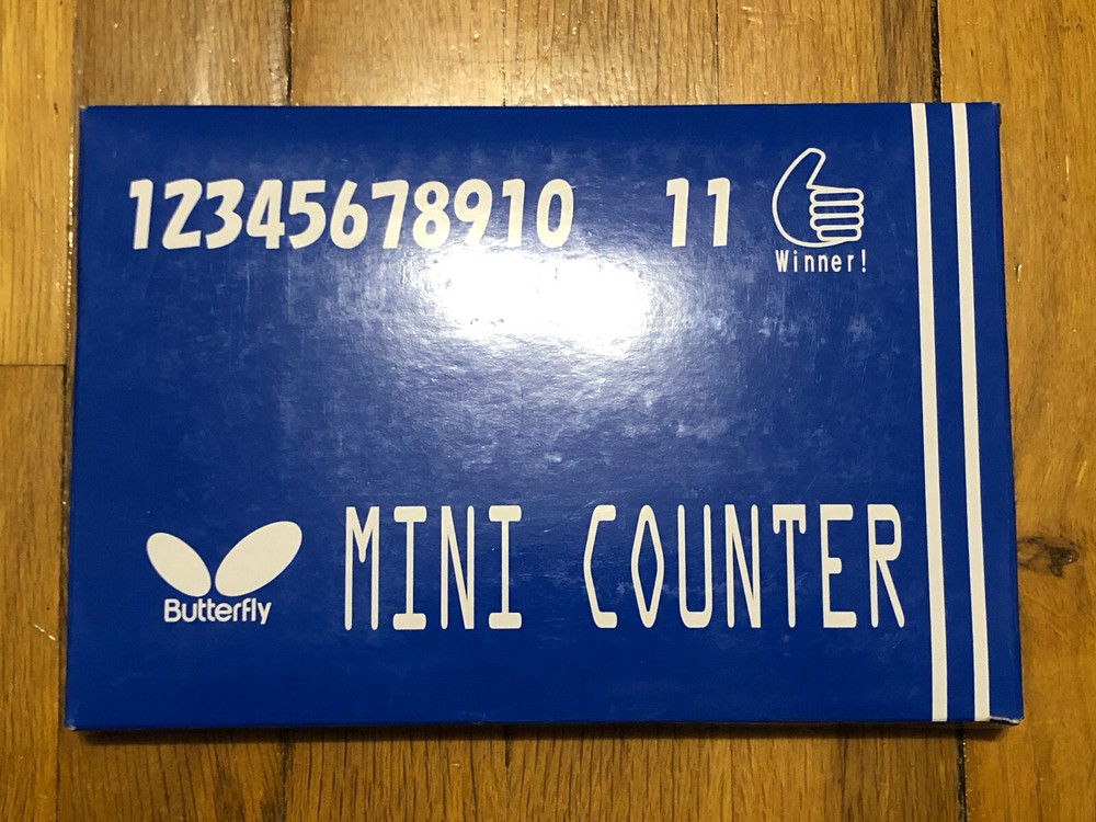 BUTTERFLY BLUE MINI SCOREBOARD II RARE OOP