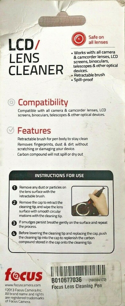 Focus LCD / Lens Cleaning Pen