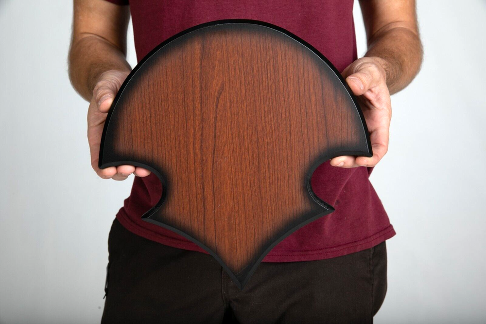 11.5" Universal Wood Sword Hanging Display Plaque & Hardware Adjustable NEW!