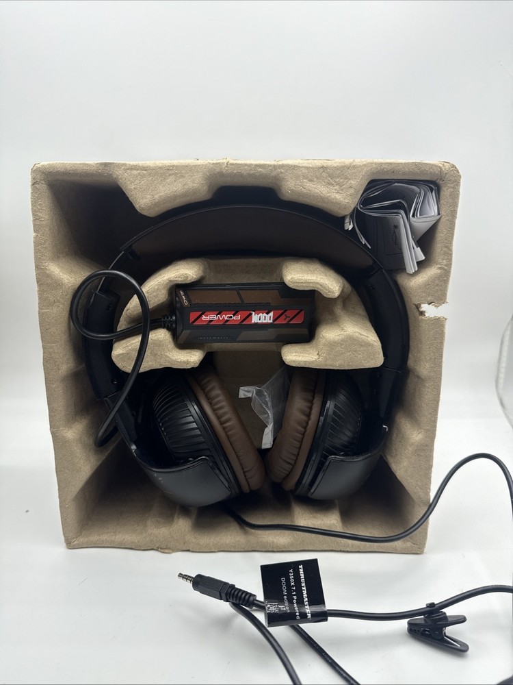 Xbox One And Windows Thrustmaster Headset Doom Edition Super Rare!