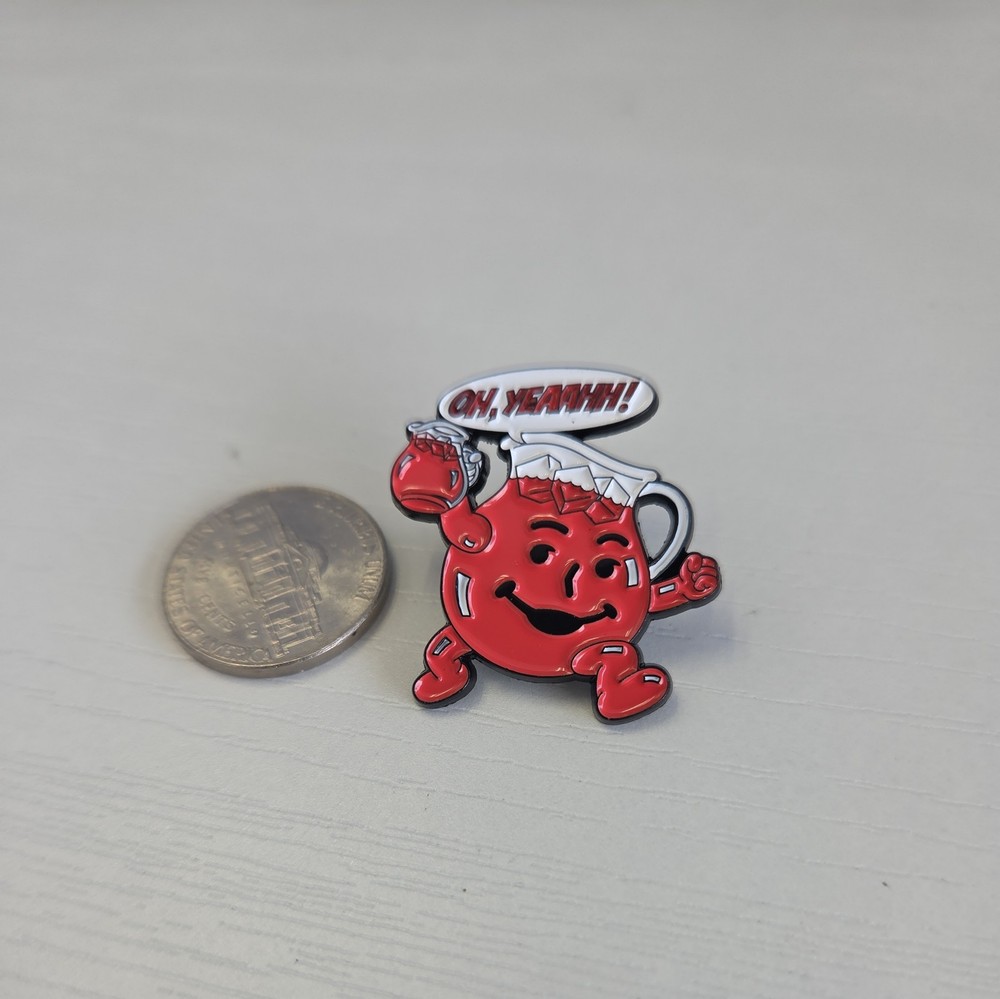 Kool-Aid Man Oh Yeah Enamel Pin NEW